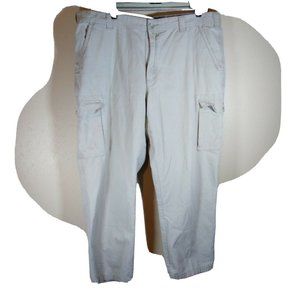 Carhartt Tan Beige Rip Stop Khaki Cargo Pants Men's Size 40 x 30